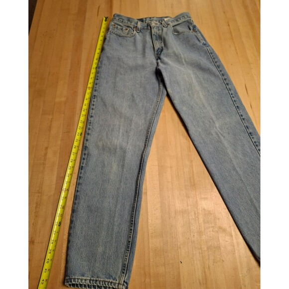 Vintage 90s Women's Levi's 560 Jeans, Size 10 M, Light, Loose Fit Straight Leg - Picture 2 of 7
